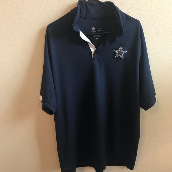 Nike Other - Dallas Cowboys Dri Fit Polo XL